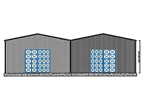 1000m² Çelik Hangar Binası 