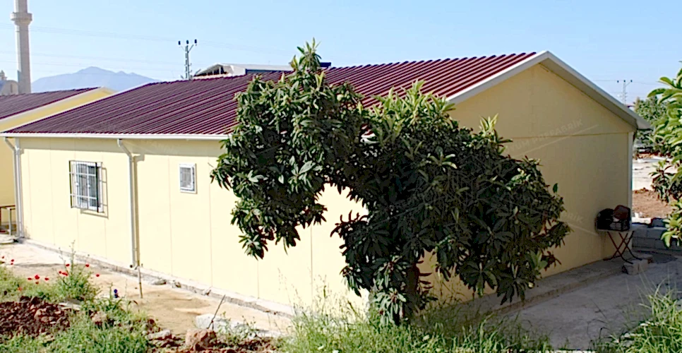 103m² İkiz Prefabrik Konut