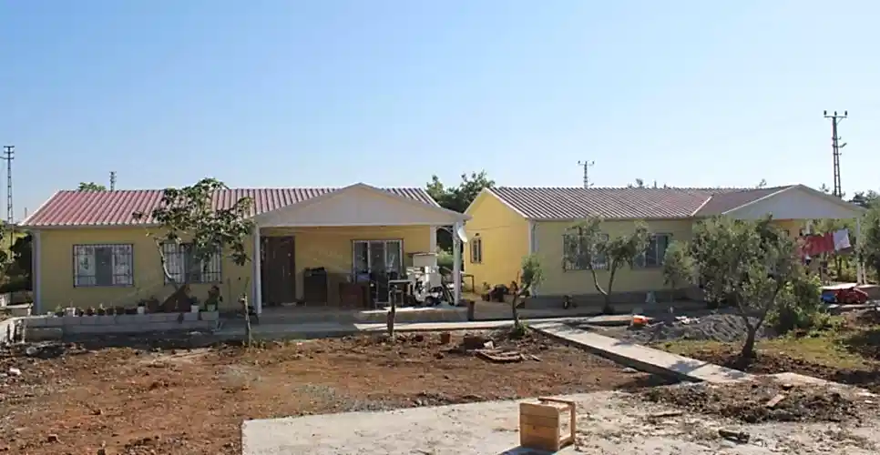 103m² İkiz Prefabrik Konut