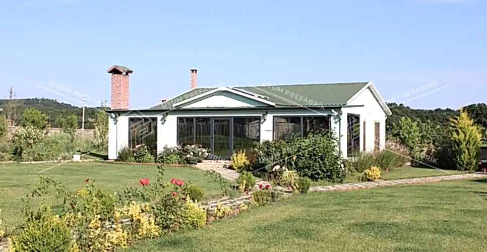 125m² Hafif Çelik Modern Villa