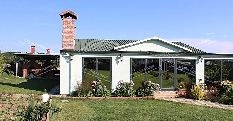 125m² Hafif Çelik Modern Villa