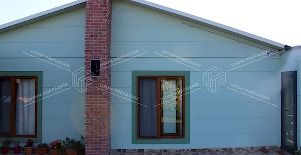 125m² Hafif Çelik Modern Villa