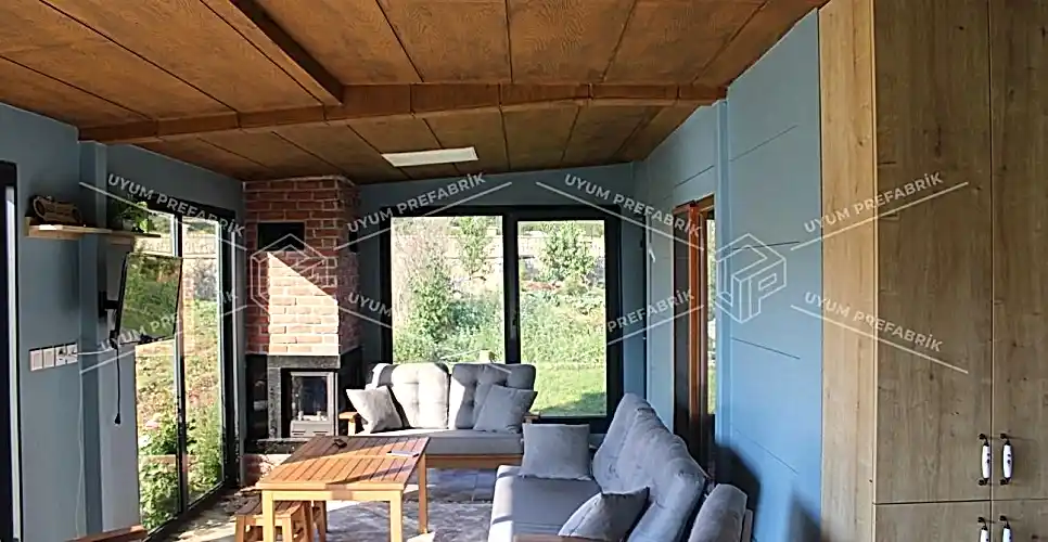 125m² Hafif Çelik Modern Villa