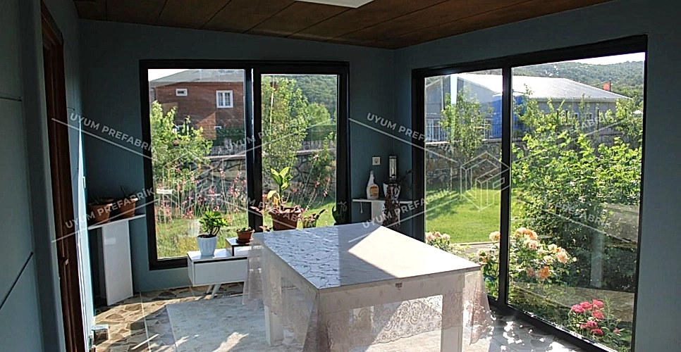 125m² Hafif Çelik Modern Villa
