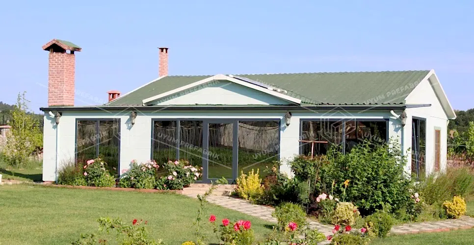 125m² Hafif Çelik Modern Villa