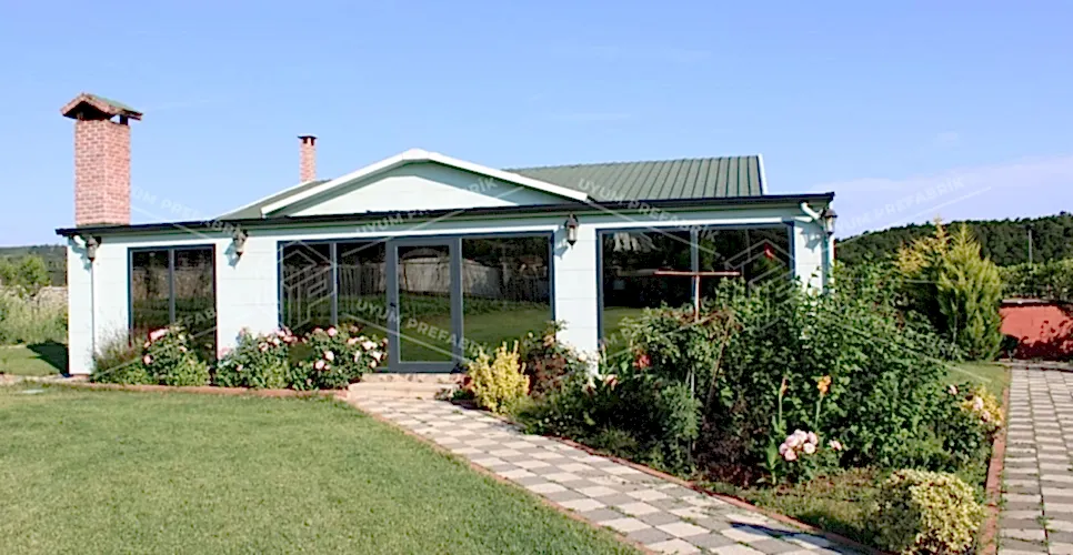 125m² Hafif Çelik Modern Villa