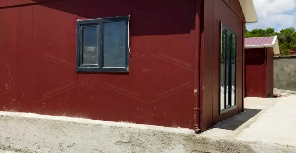 130m² Prefabrik Ev Binası 