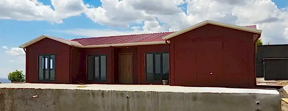 130m² Prefabrik Ev Binası 