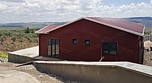 130m² Prefabrik Ev Binası 