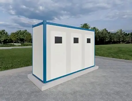 130x340 Panel Kabin WC-Duş 
