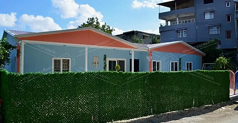 203m² Prefabrik Okul Binası 