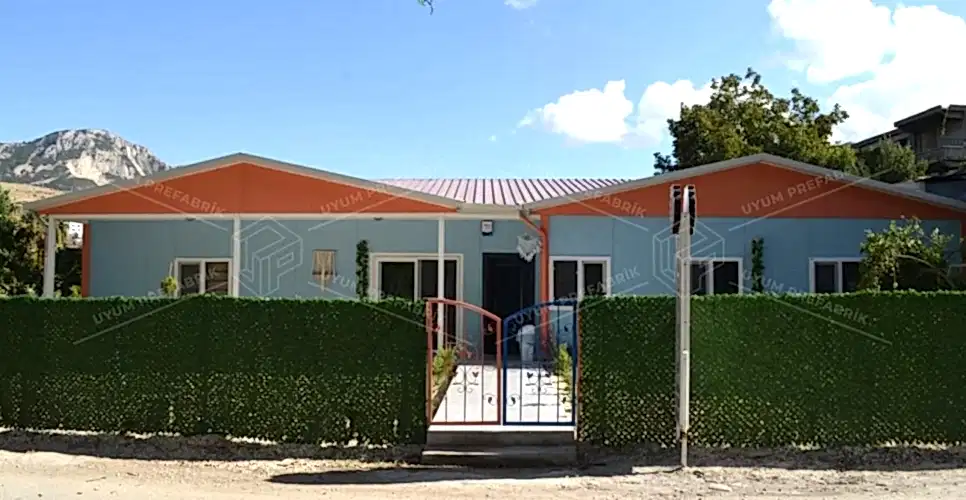 203m² Prefabrik Okul Binası 