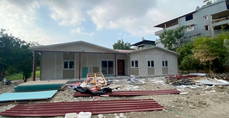 203m² Prefabrik Okul Binası 