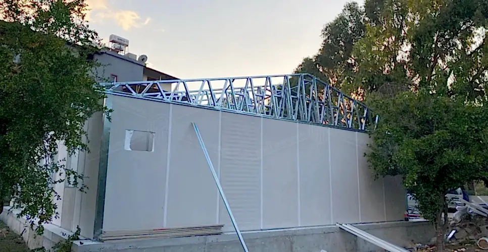 203m² Prefabrik Okul Binası 