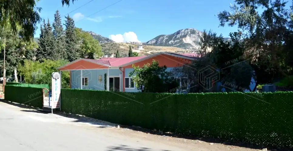 203m² Prefabrik Okul Binası 