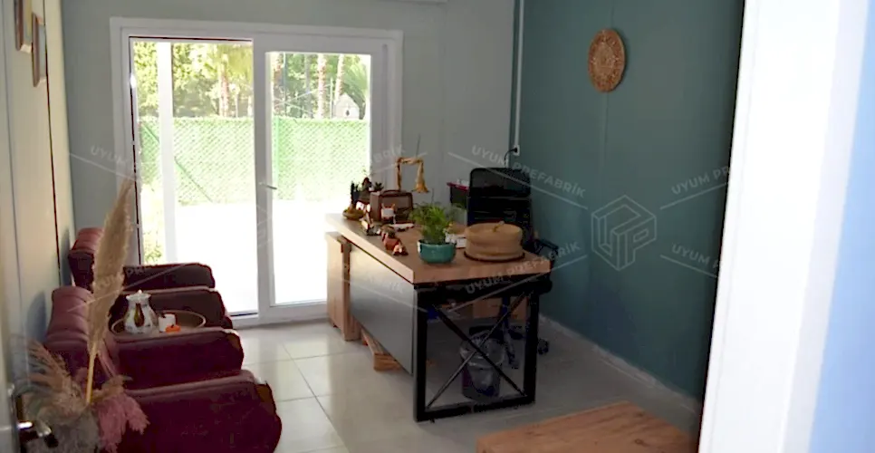 203m² Prefabrik Okul Binası 