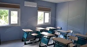 203m² Prefabrik Okul Binası 