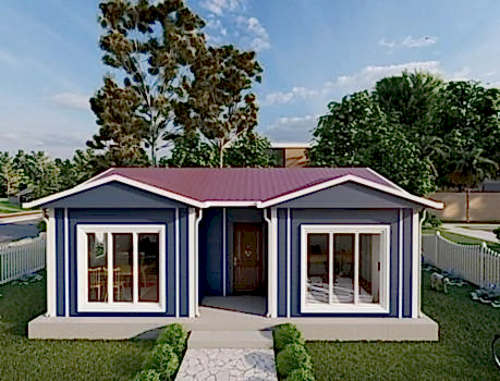 52m² Aytepe Single-Storey Prefabricated House