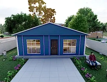 53m² Beylerbeyi Single-Storey Prefabricated House