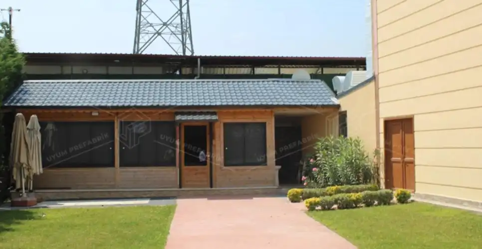 64m² Çelik Ofis Binası 