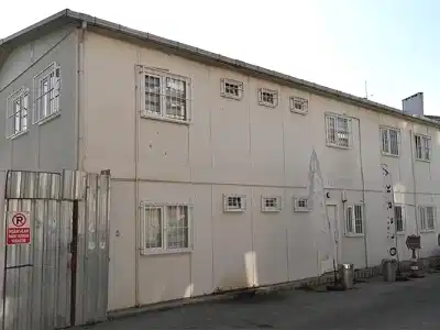 İki Katlı Prefabrik Ofis Binası 