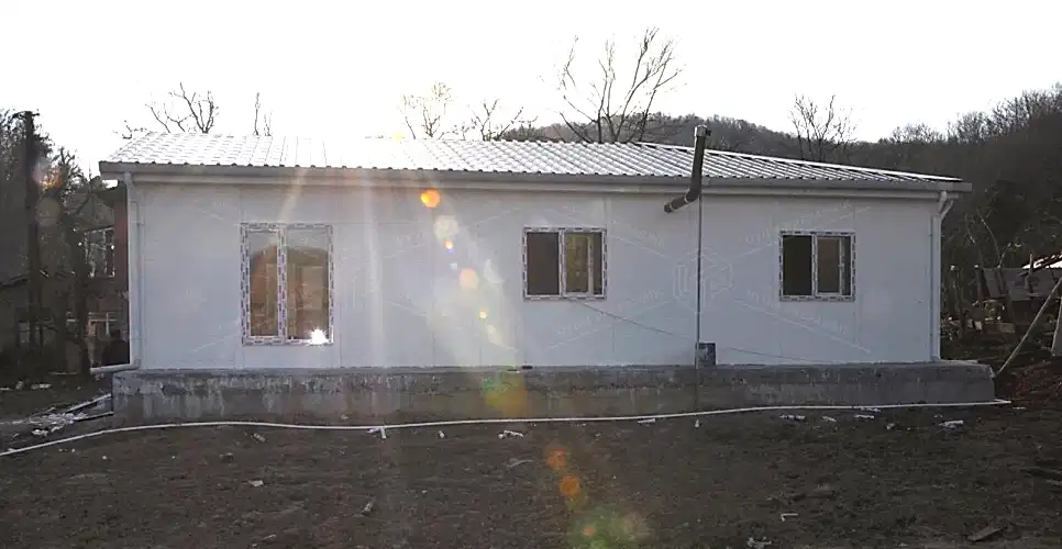 Tek Katlı Prefabrik Konut Projesi