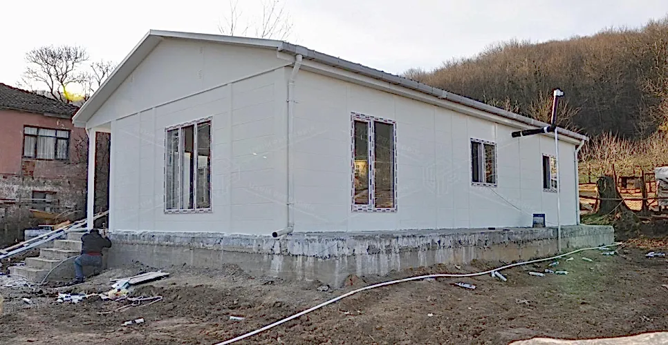 Tek Katlı Prefabrik Konut Projesi