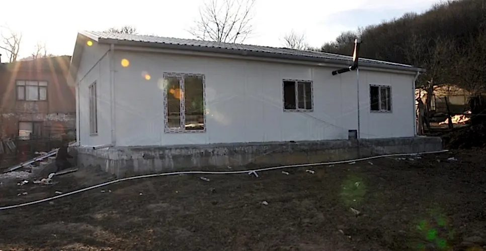 Tek Katlı Prefabrik Konut Projesi