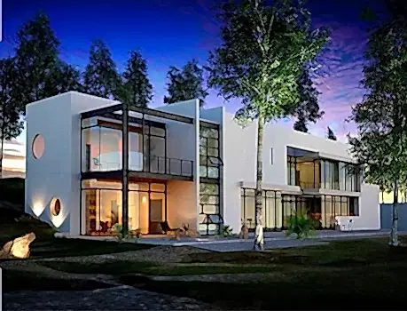 UP-9 Çelik Modern Ofis Binası 