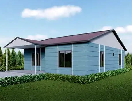 UP201 Dikmen 65m² Tek Katlı Çelik Ev 