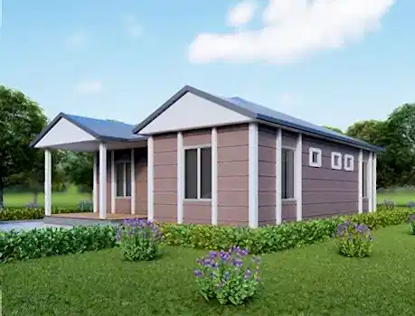 UP204 Side 105m² Tek Katlı Çelik Ev