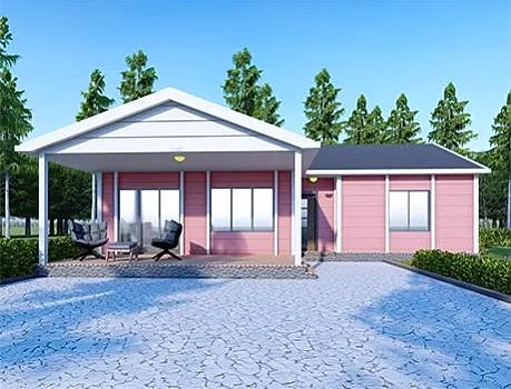 UP208 Fethiye 171m² Tek Katlı Çelik Ev 